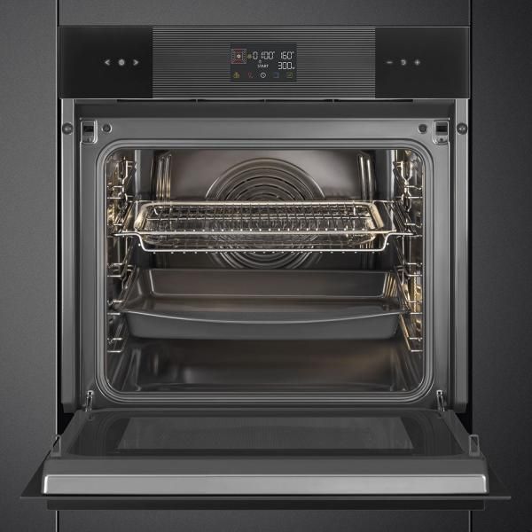 Духовой шкаф с функцией СВЧ Smeg SO6102M2B3