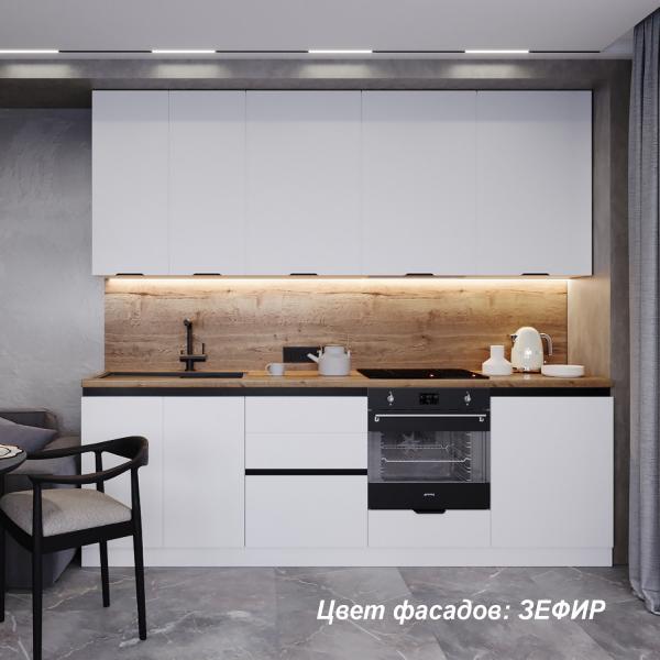 Кухонный гарнитур прямой Доминика №102