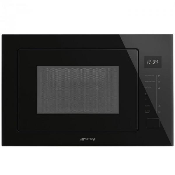 Встраиваемая микроволновая печь с грилем Smeg FMI025B3