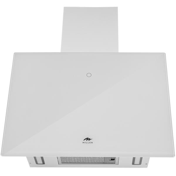 Наклонная кухонная вытяжка MILLEN MKHG 602 WH