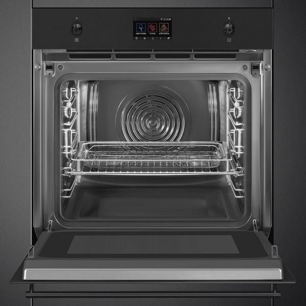 Духовой шкаф с пароваркой и функцией СВЧ Smeg SO6303APN