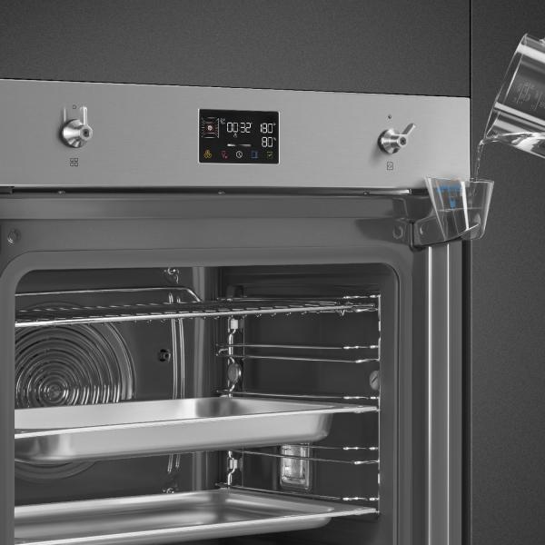 Духовой шкаф с пароваркой Smeg SO6302S3PX