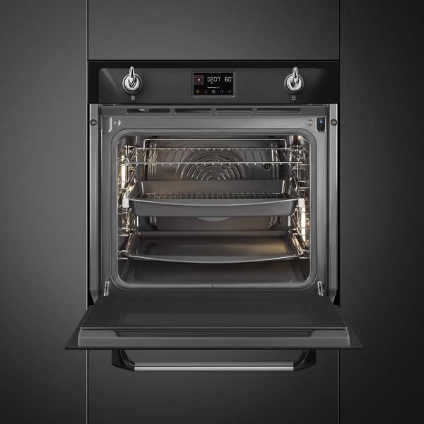 Духовой шкаф с пароваркой Smeg SOP6902S2PN